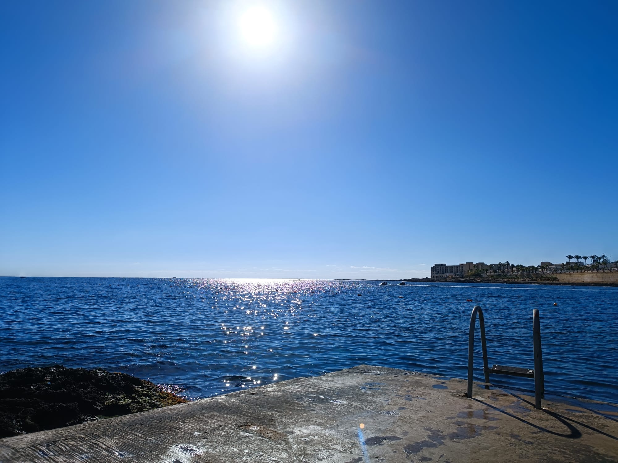 Swimming in Zonqor, Marsaskala