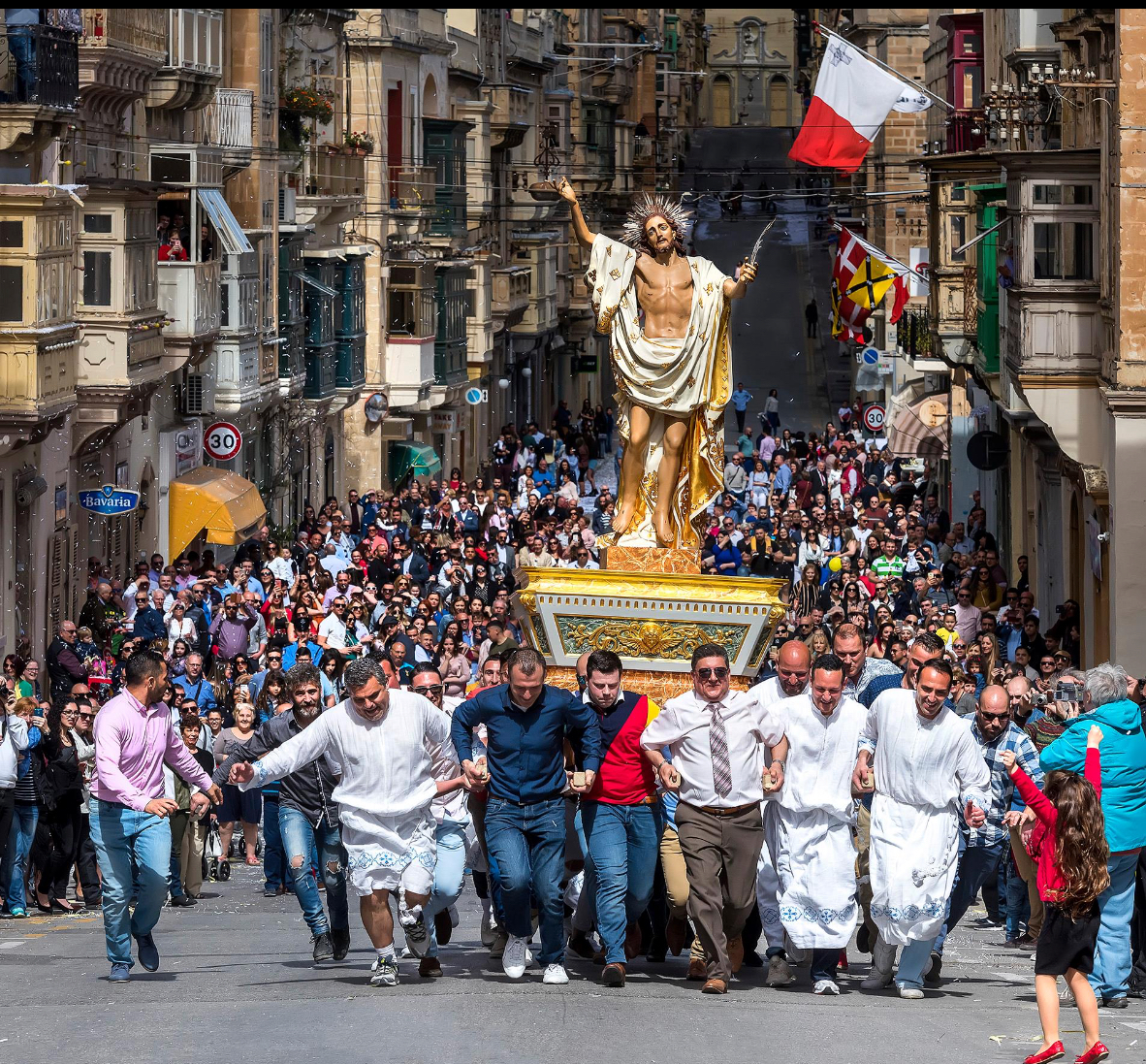 Good Friday procession in Senglea, photo by Daniel Cilia