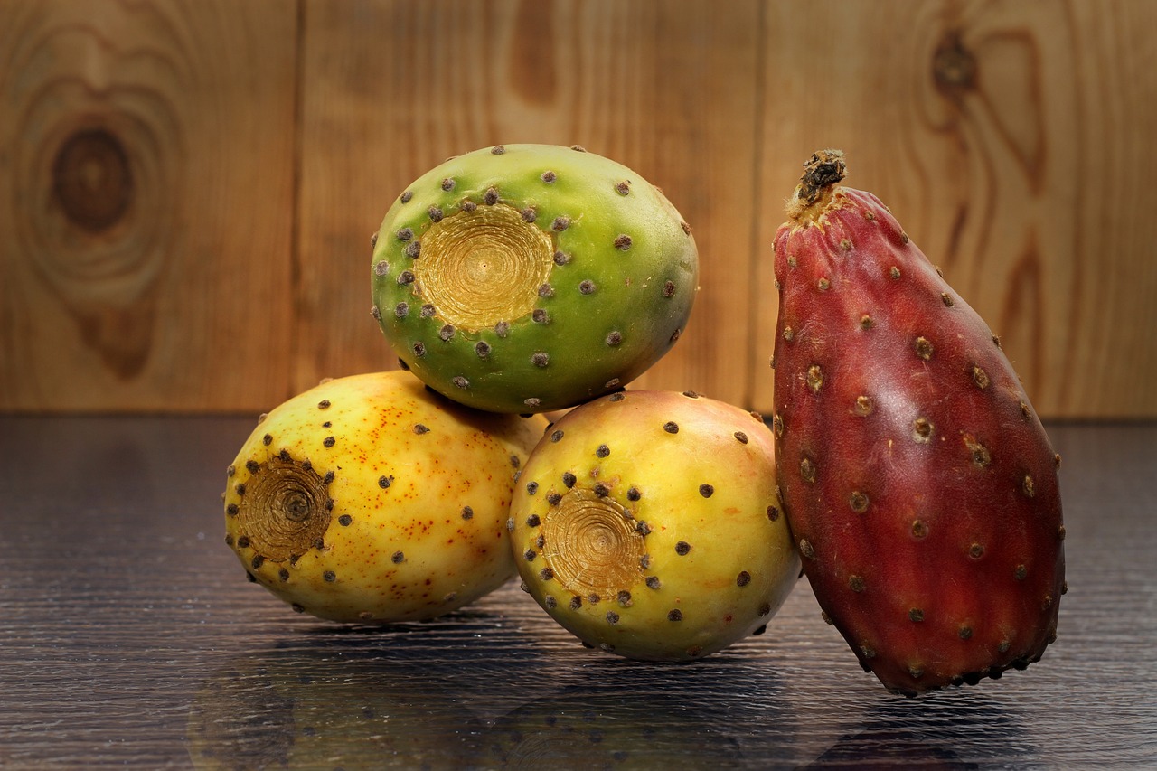 Prickly pear fruits