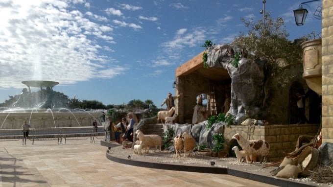 Nativity scene in Valetta, Malta