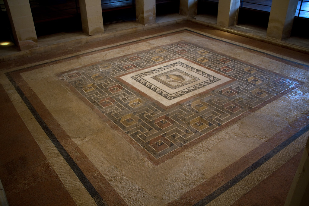 Roman Mosaic at Domus Romana