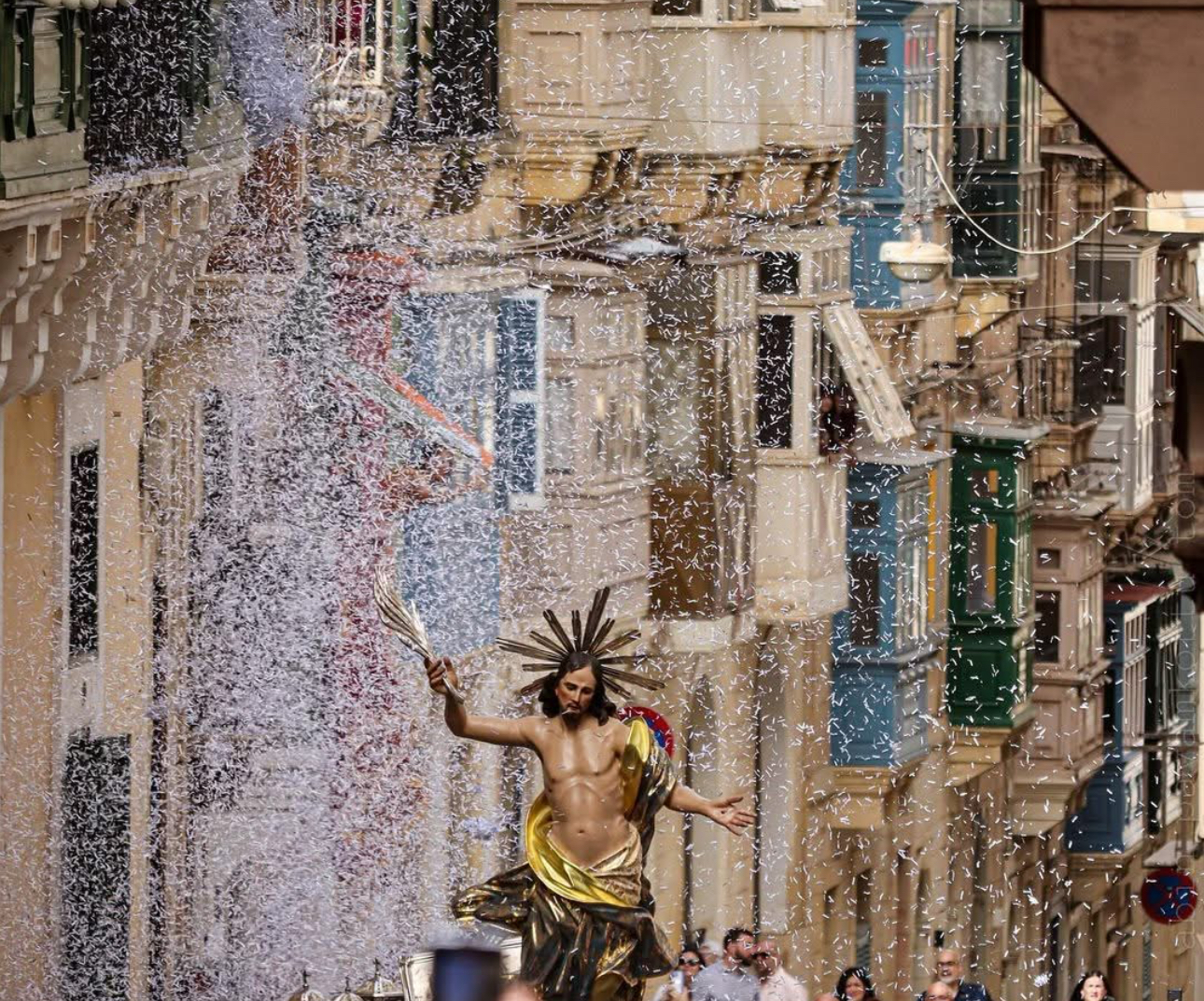Festa procession in Malta Festa procession in Malta