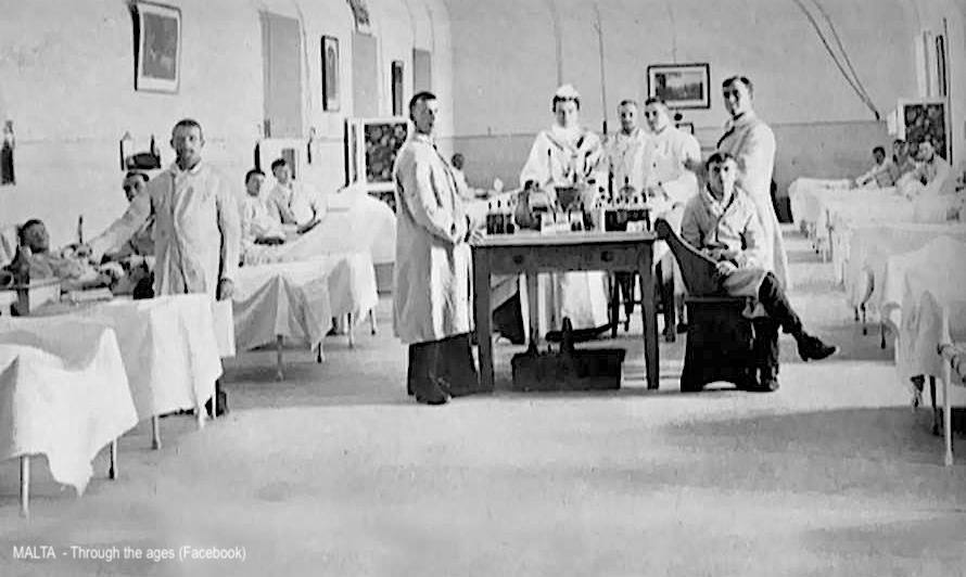 Staff at Bighi Hospital Staff at Bighi Hospital