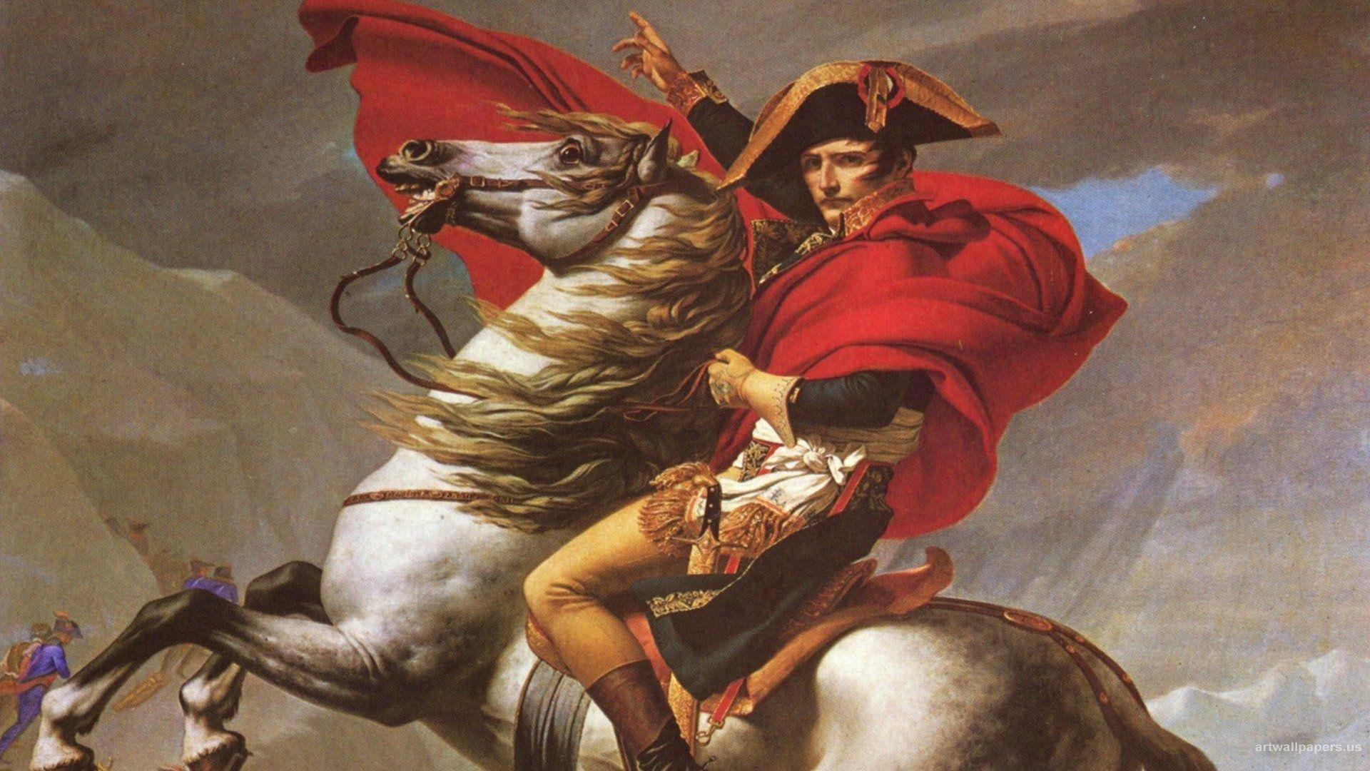 Napoleon on a horse