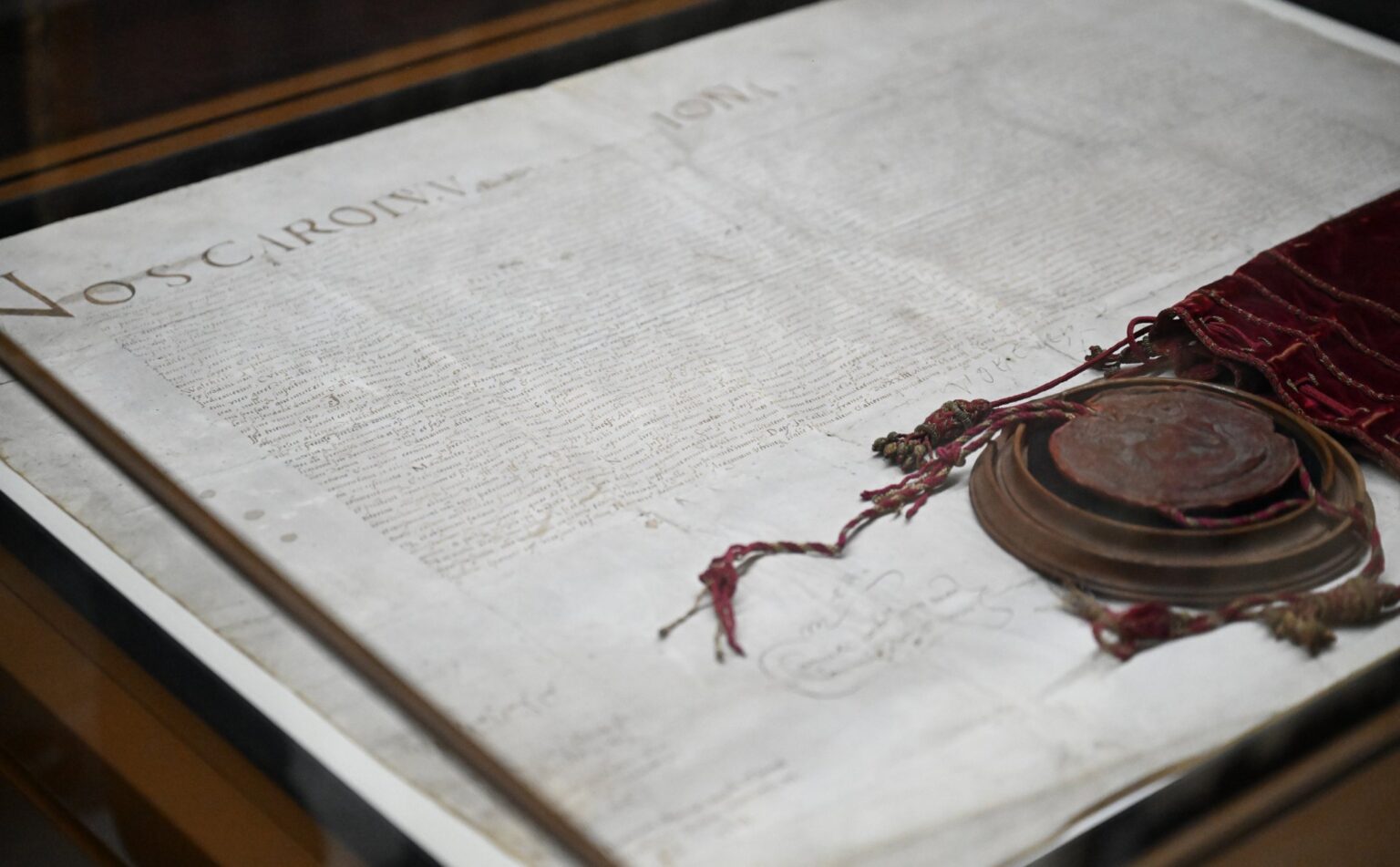 Deed of Donation of the islands of Malta, Gozo and Tripoli to the Order of St John by Emperor Charles V in 1530